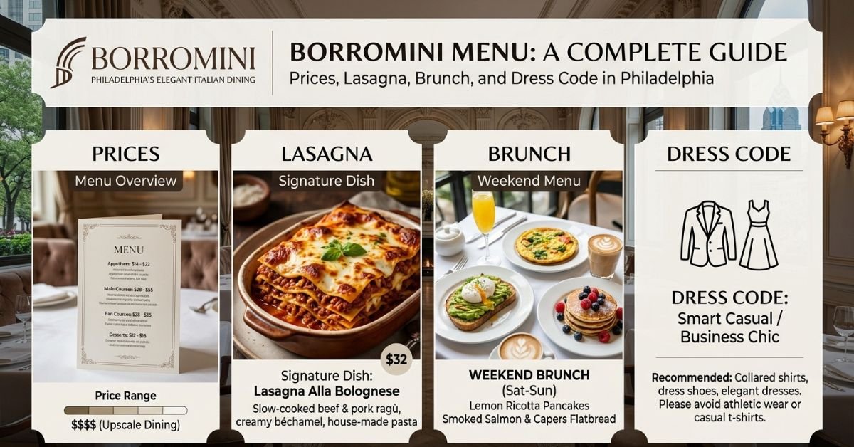 Borromini Menu A Complete Guide