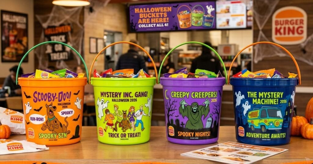 Burger King Halloween Buckets 2026 (Scooby-Doo Edition)