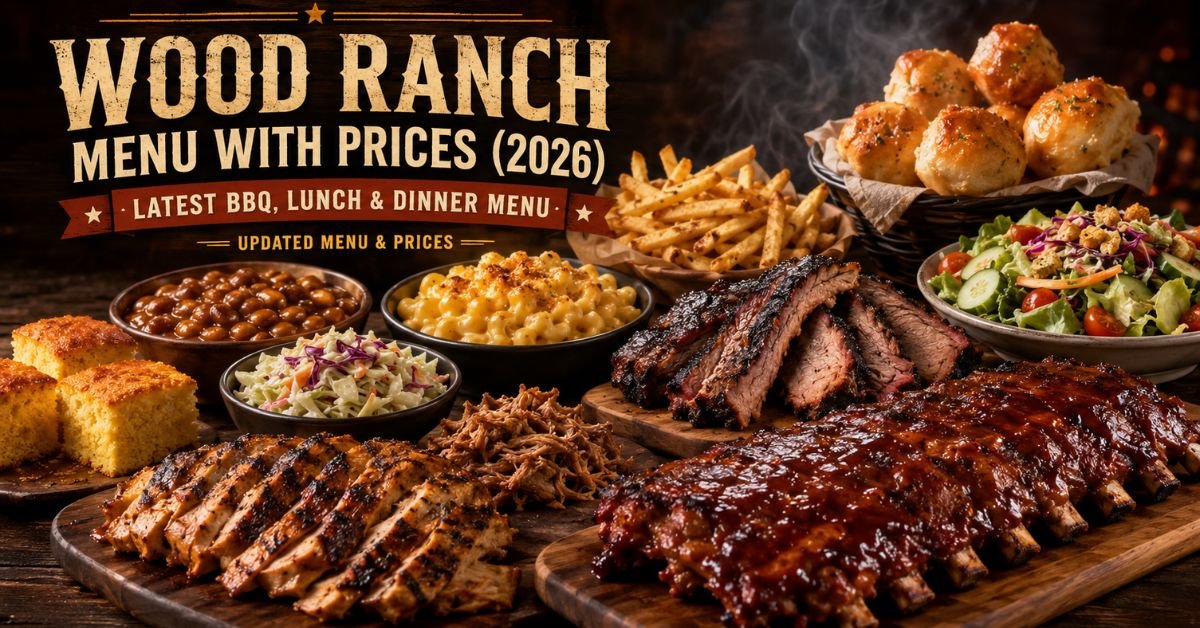Wood Ranch Menu with Prices (2026) Latest BBQ, Lunch & Dinner Menu