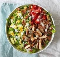 Wood Ranch BBQ Chopped Salad with chicken and corn
