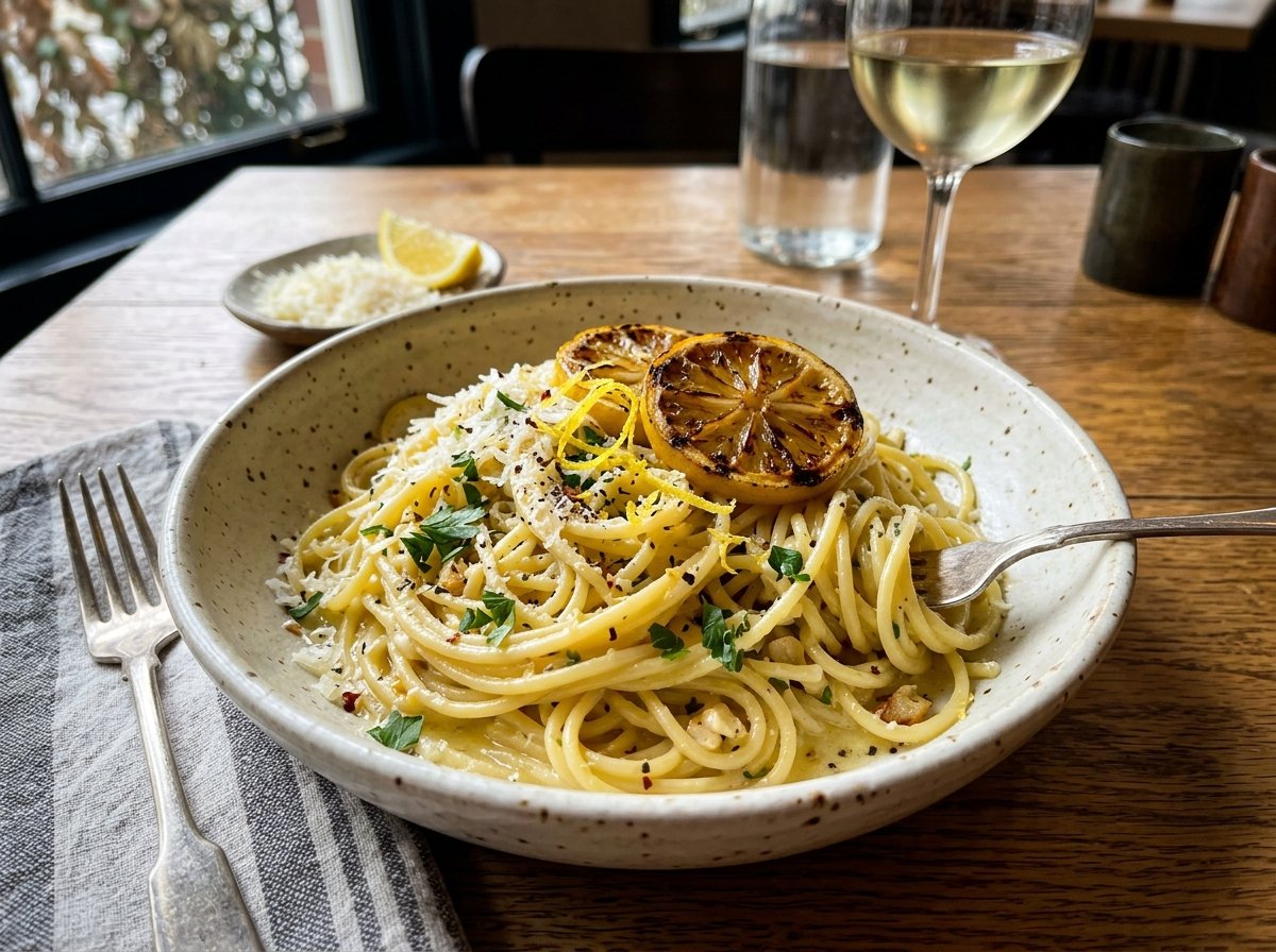 Borromini Spaghetti al Limone