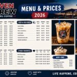 7 Brew Coffee Menu & Prices 2026