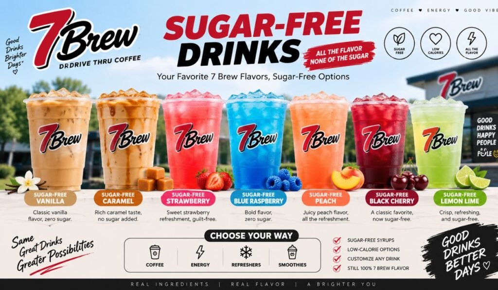 7 Brew Sugar-Free Drinks