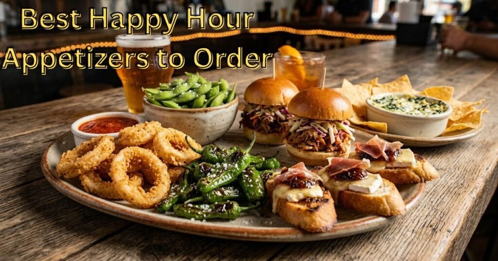 Best Happy Hour Appetizers to Order