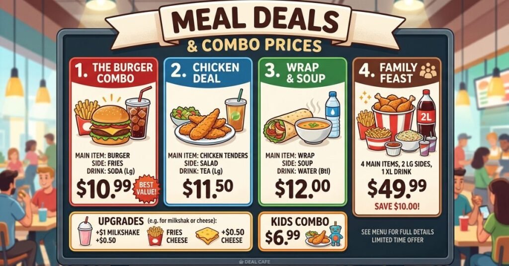 Meal Deals & Combo Prices