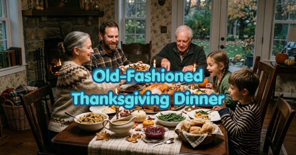Old-Fashioned Thanksgiving Dinner