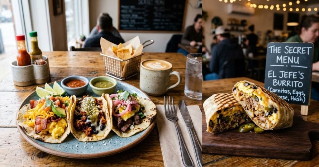 Secret Menu and Breakfast Tacos