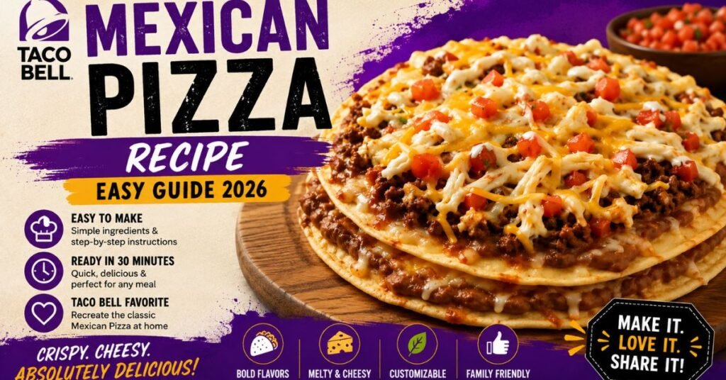 Taco Bell Mexican Pizza Recipe