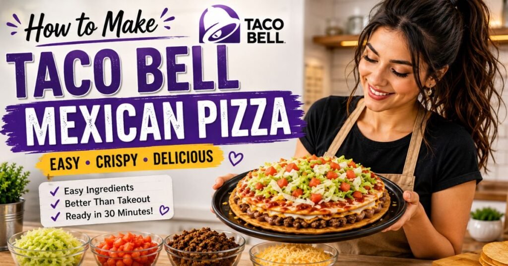 Taco Bell Mexican Pizza Recipe (2)