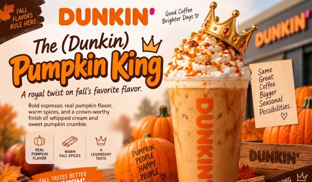 The (Dunkin) Pumpkin King