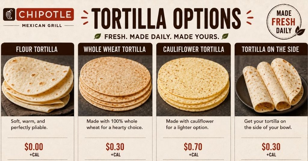 Tortilla Options