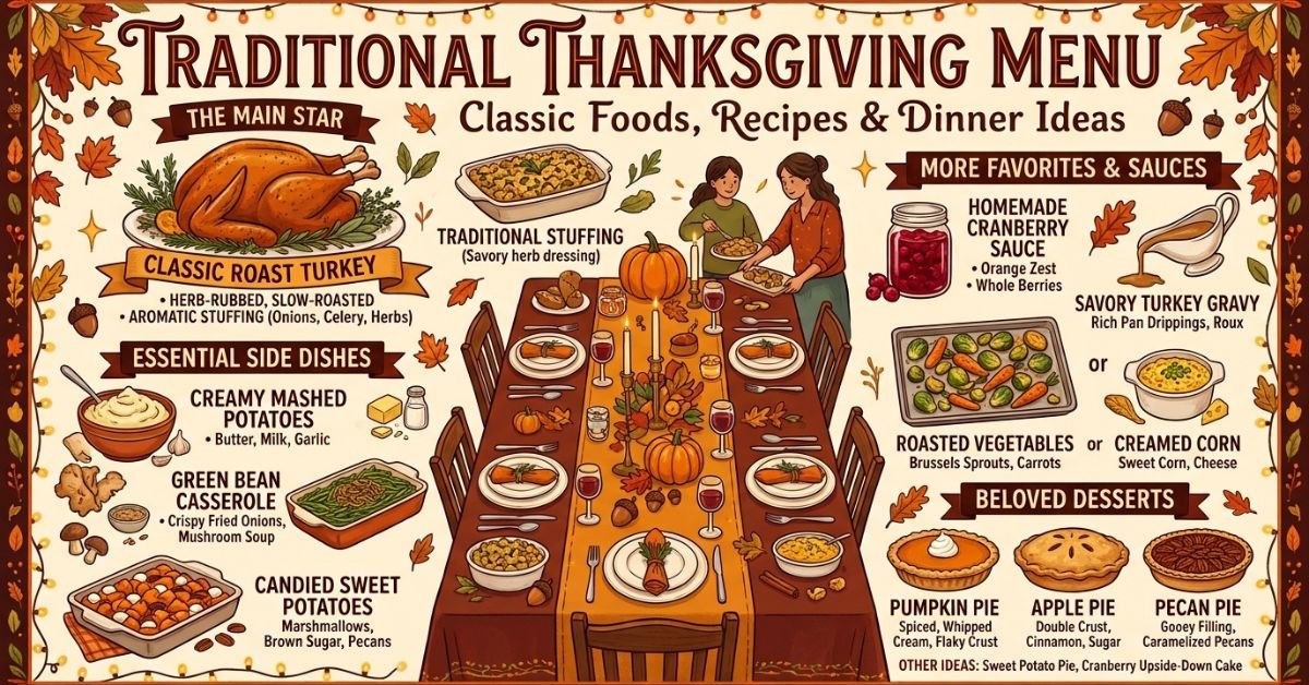 Traditional Thanksgiving Menu