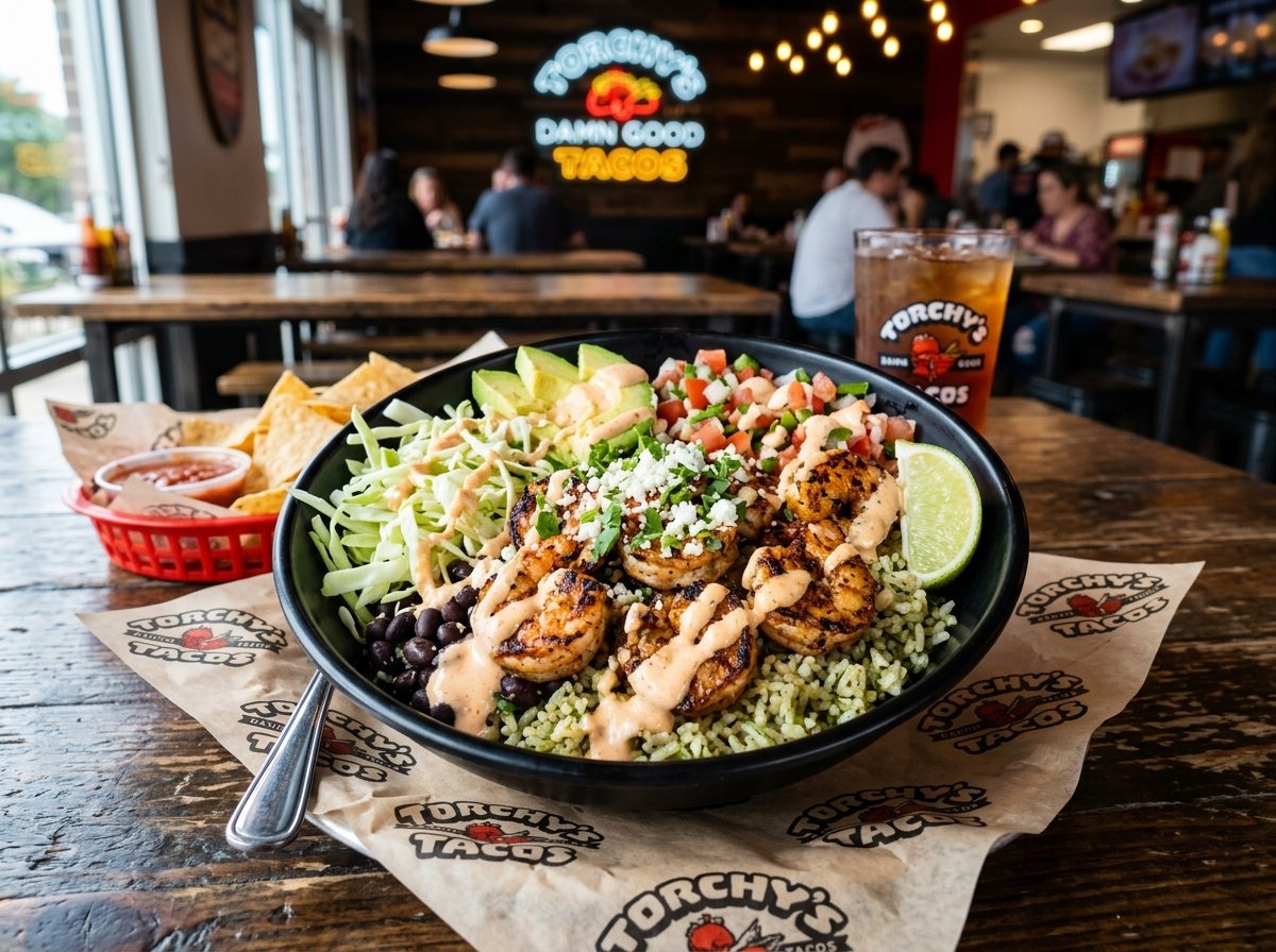Torchy's Baja Shrimp Bowl