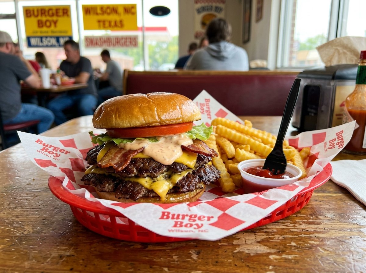 Burger Boy Wilson NC Big Daddy Smashburger