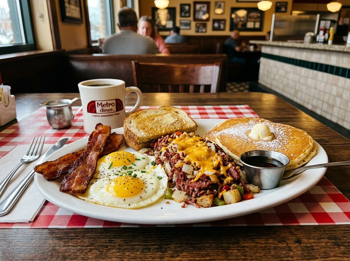 Metro Diner Bissell Breakfast Platter
