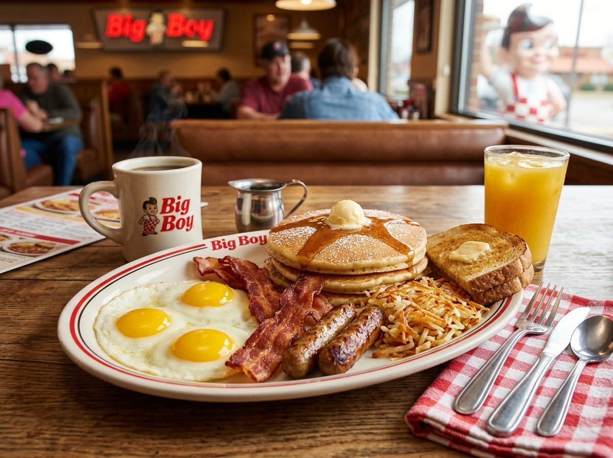Big Boy Classic Blockbuster breakfast