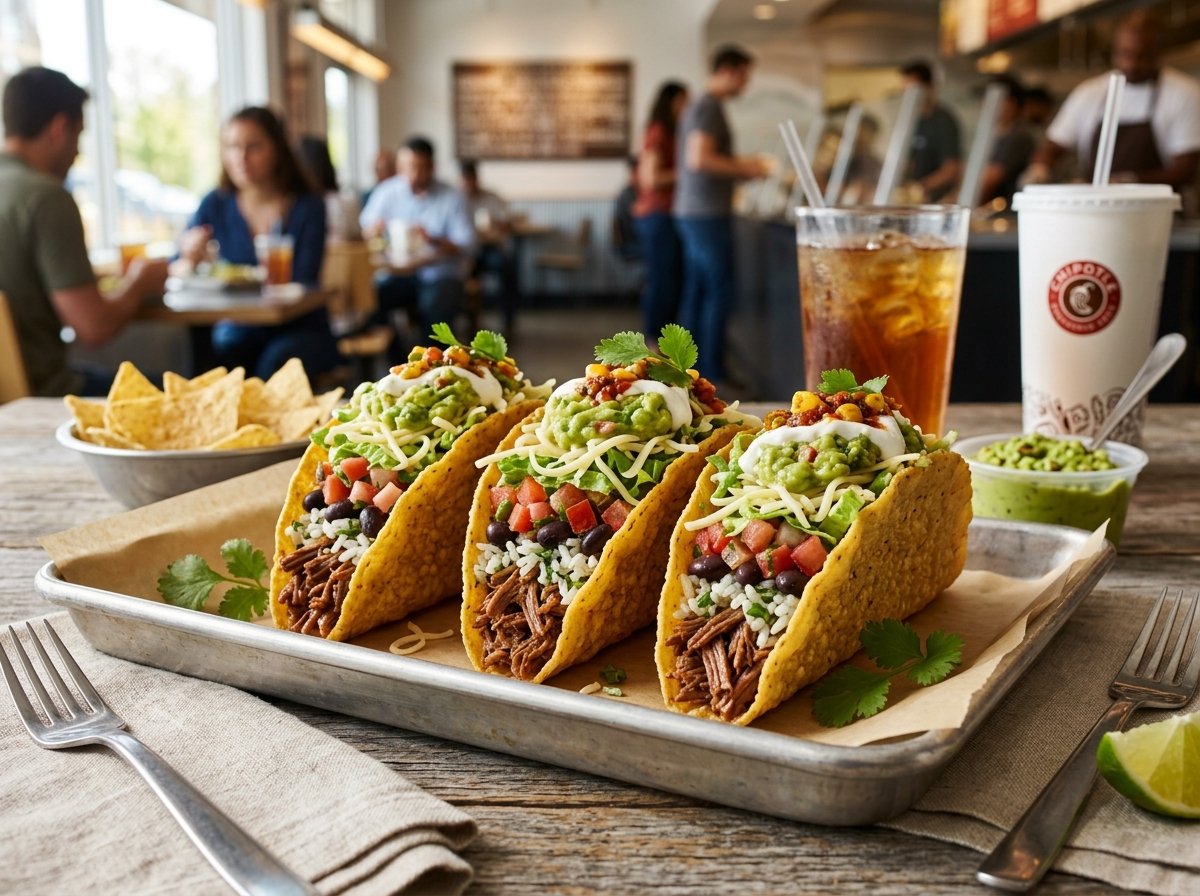 Chipotle Crunchy Corn Tacos