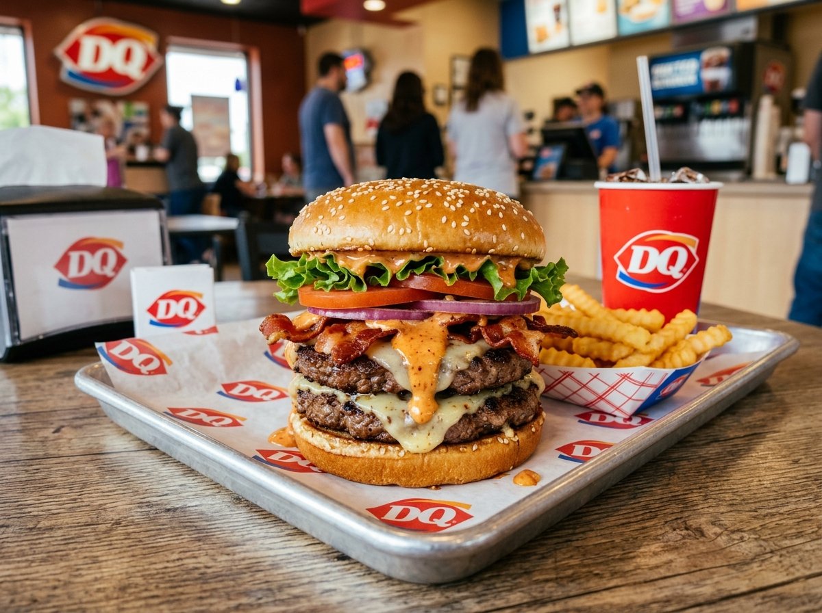Dairy Queen FlameThrower Stackburger