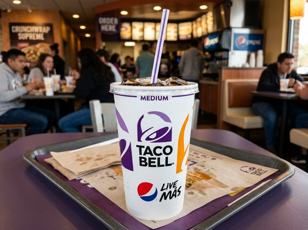 Taco Bell Medium Fountain Drink