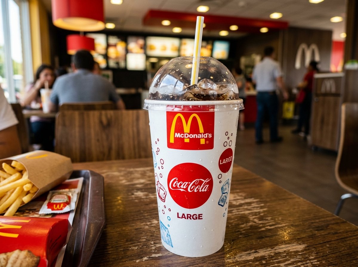 McDonald's Large Coca-Cola