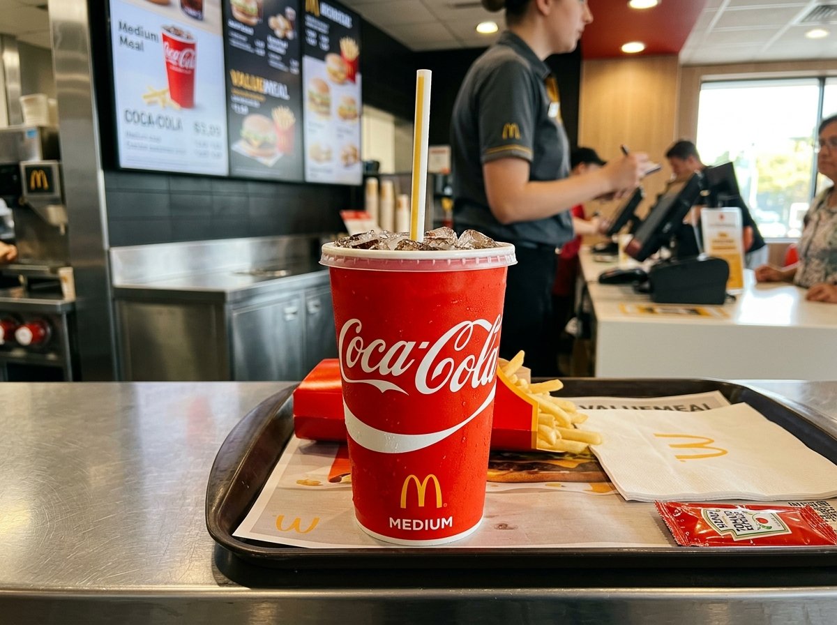 McDonald's Medium Coca-Cola
