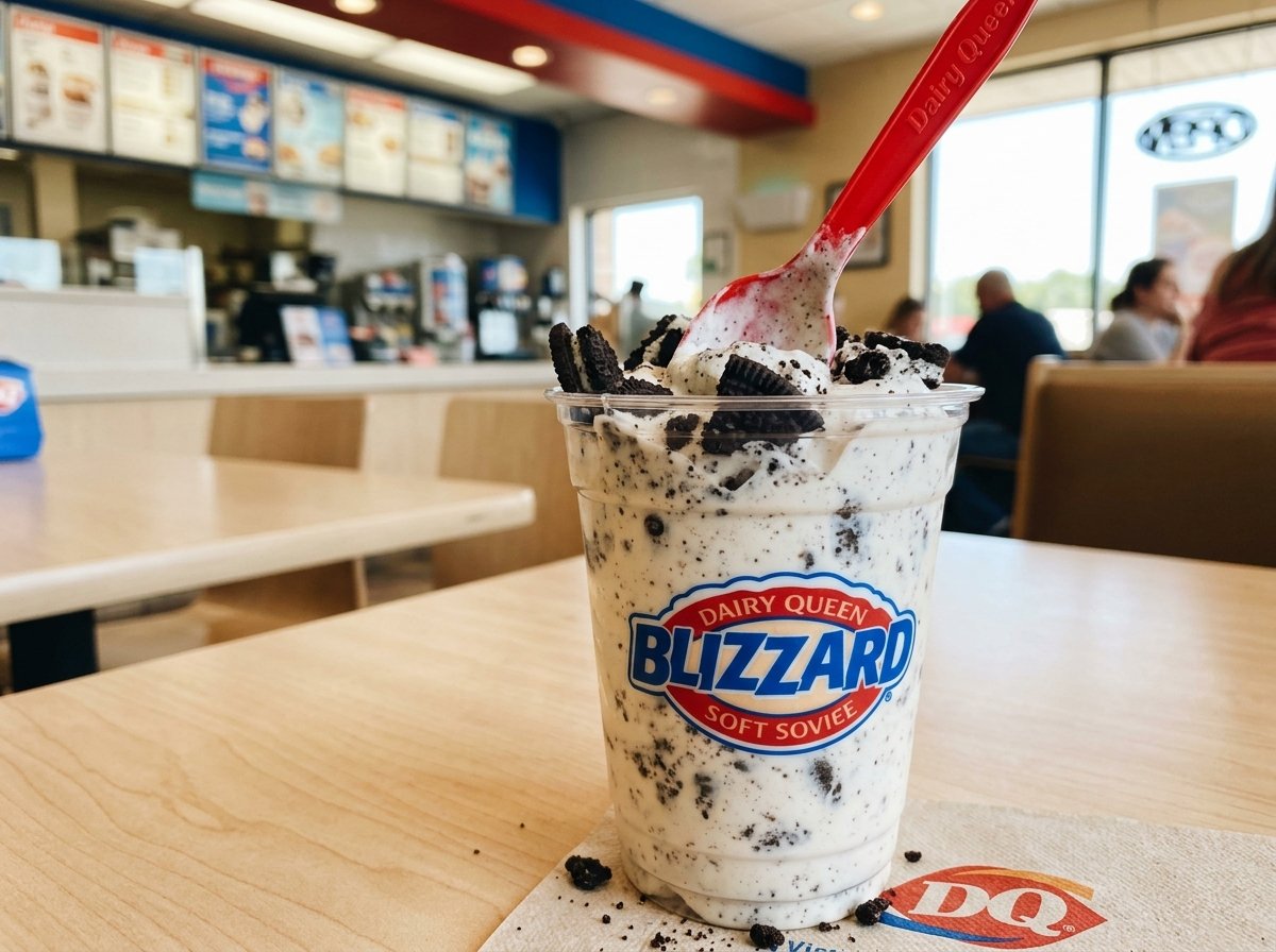 Dairy Queen Oreo Cookie Blizzard