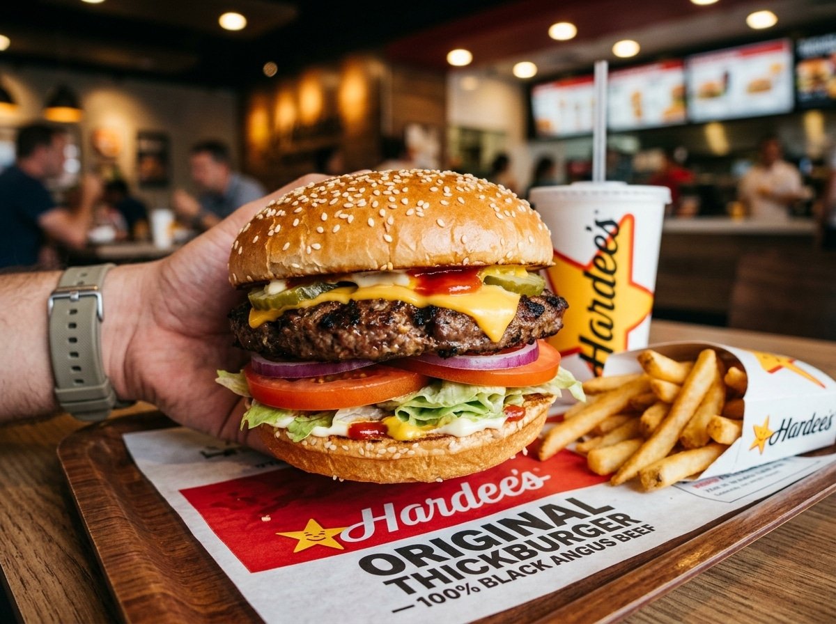 Hardee's Original Thickburger charbroiled