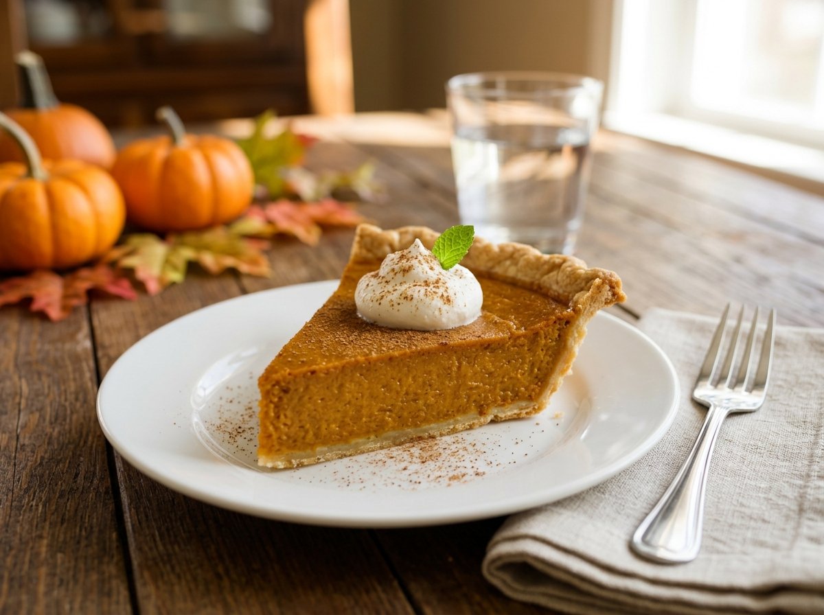 Traditional Thanksgiving Pumpkin Pie