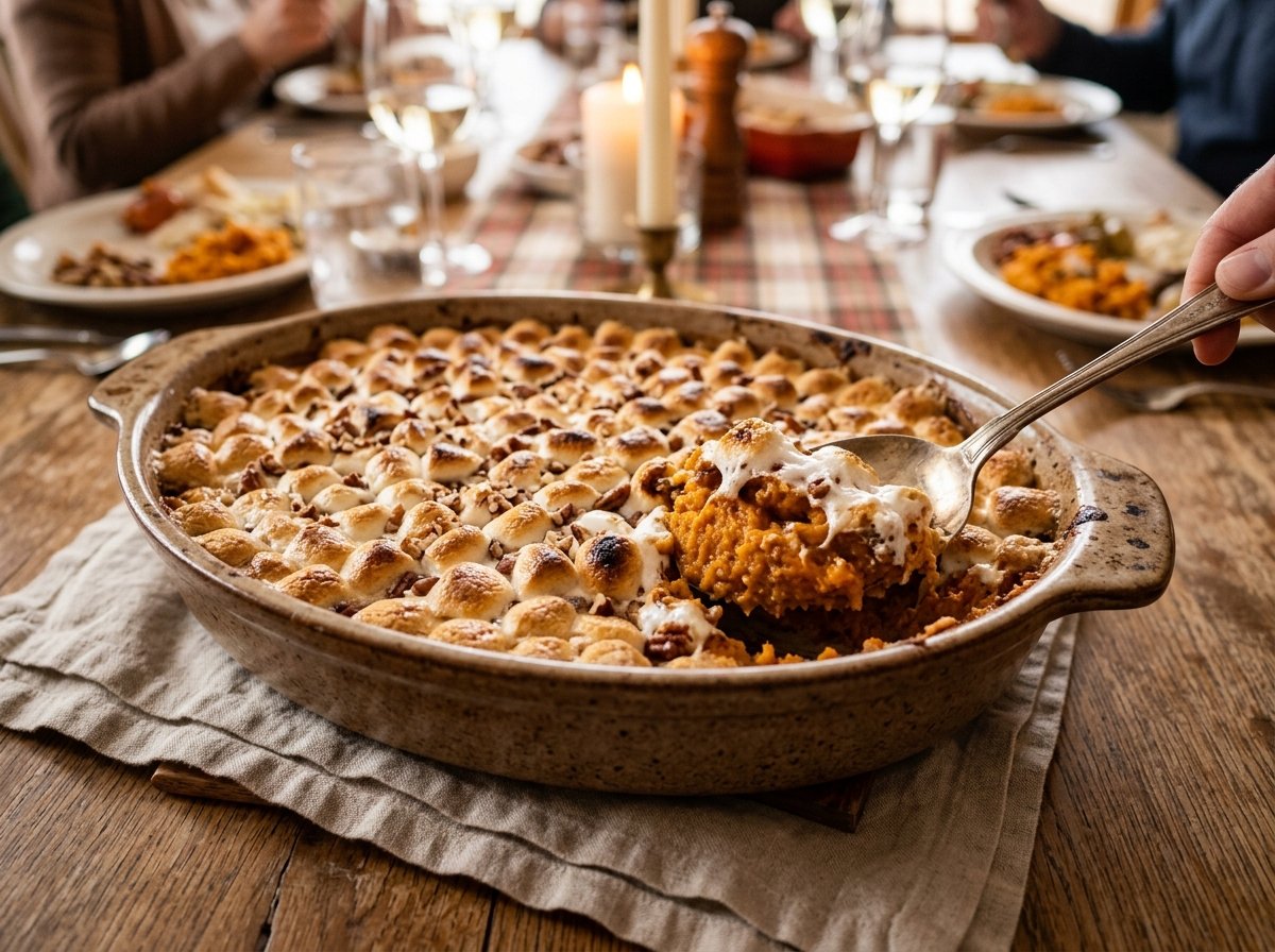 Traditional Thanksgiving Sweet Potato Casserole