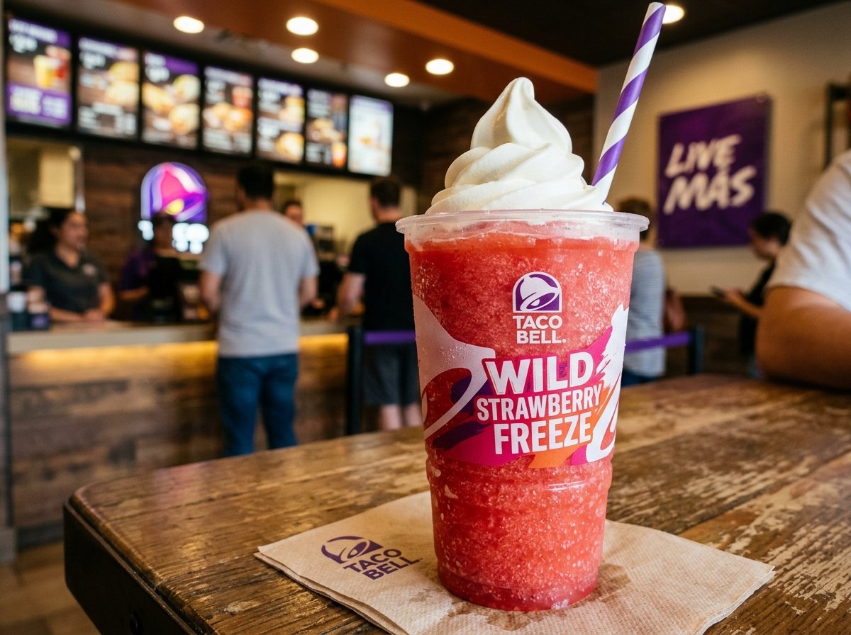Taco Bell Wild Strawberry Freeze