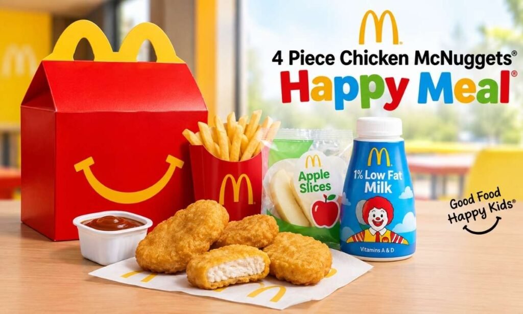 4 Piece Chicken McNuggets® Happy Meal