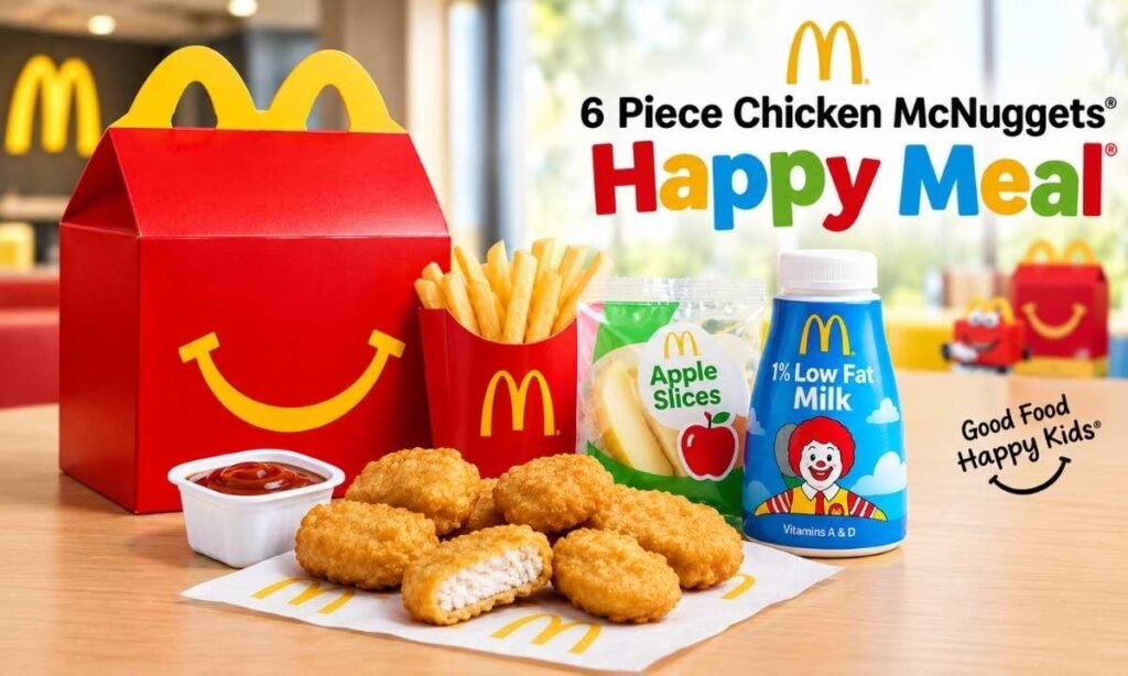 6 Piece Chicken McNuggets® Happy Meal®