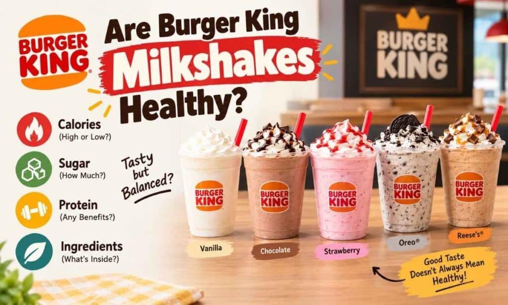 Are Burger King Milkshakes Healthy