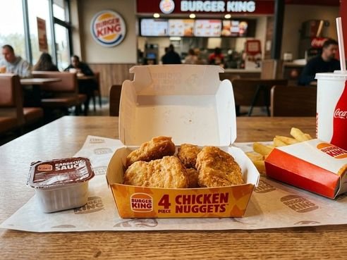 Burger King 4 piece Chicken Nuggets