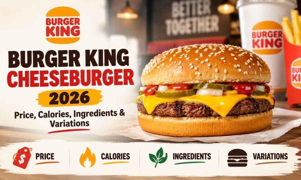 Burger King Cheeseburger 2026