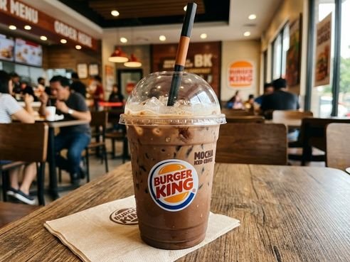 Burger King Mocha Iced Coffee