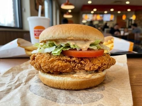 Burger King Royal Crispy Chicken Sandwich