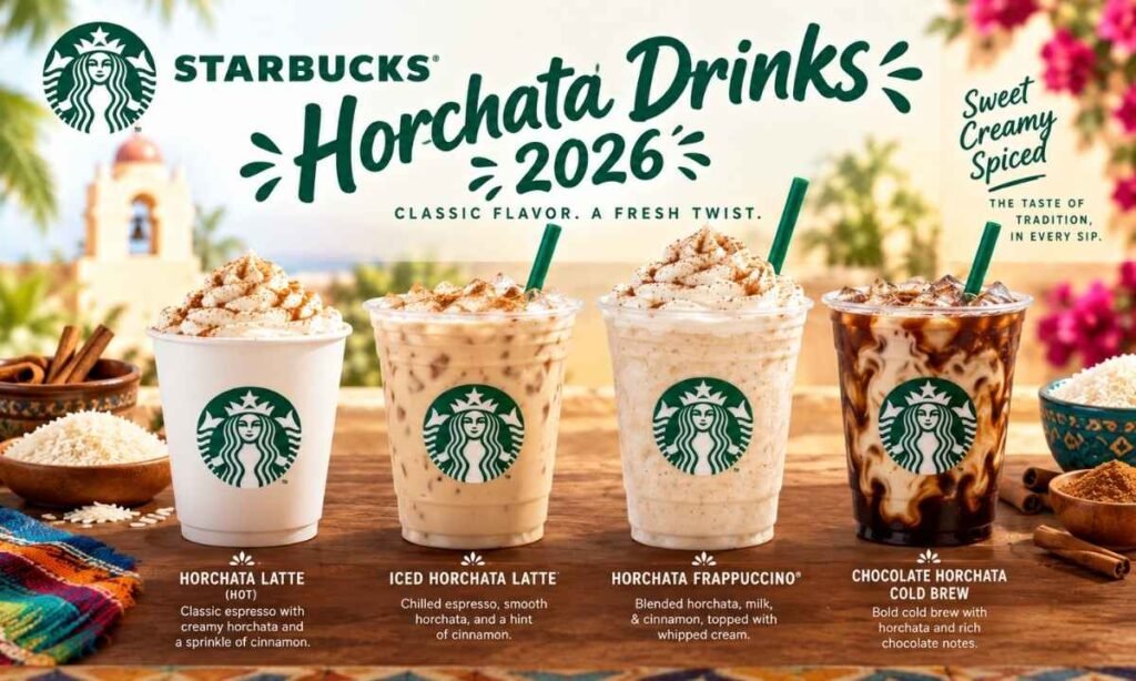 Starbucks Horchata Drinks 2026