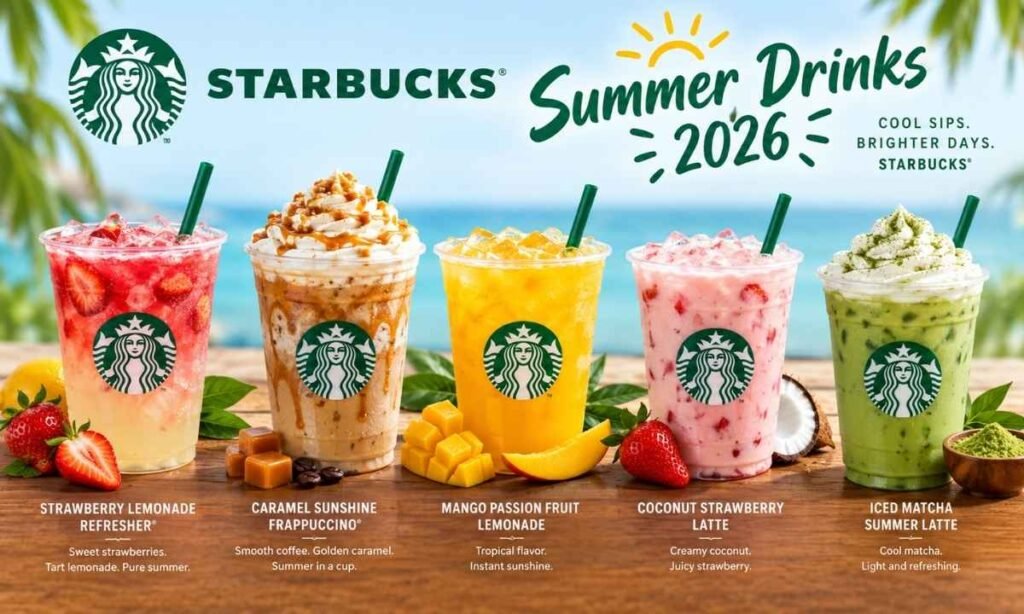 Starbucks Summer Drinks 2026