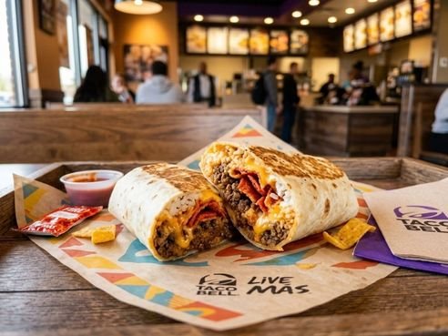 Taco Bell Beefy Crunch Burrito