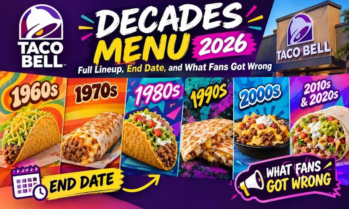 Taco Bell Decades Menu 2026