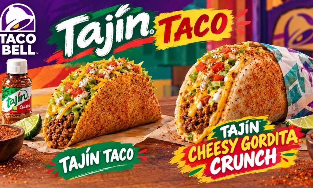 Tajín Taco & Tajín Cheesy Gordita Crunch