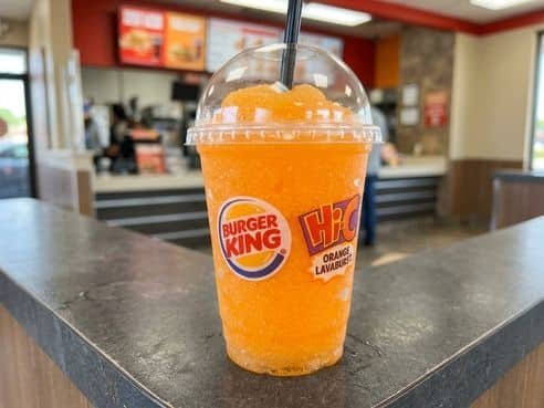 Burger King Hi-C Orange Lavaburst Freezee