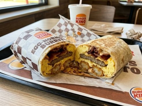 Burger King Egg-Normous Burrito