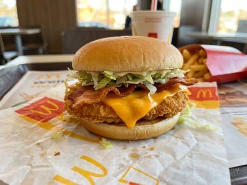 McDonald's Bacon Cheddar McChicken