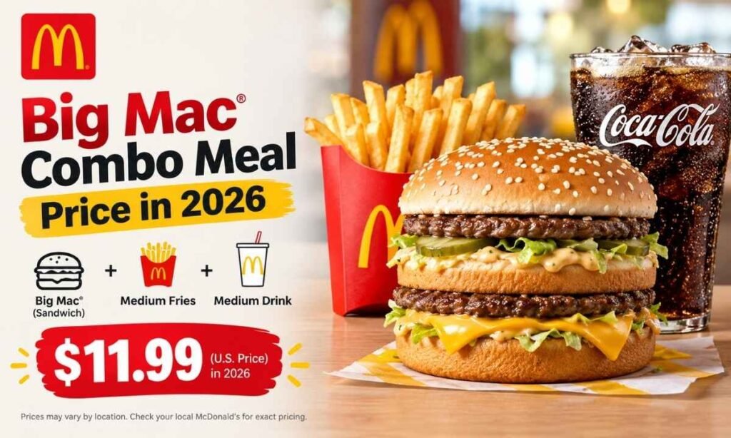 Big mac combo meal price
