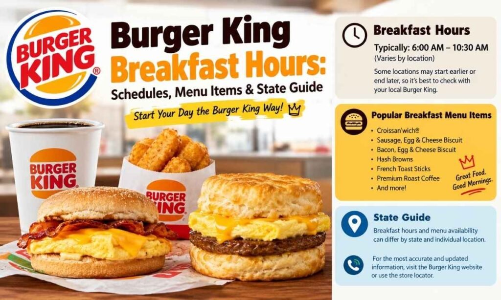 Burger King Breakfast Hours