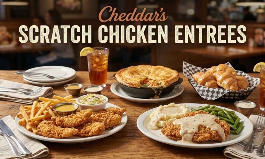 Cheddars Scratch Chicken Entrees