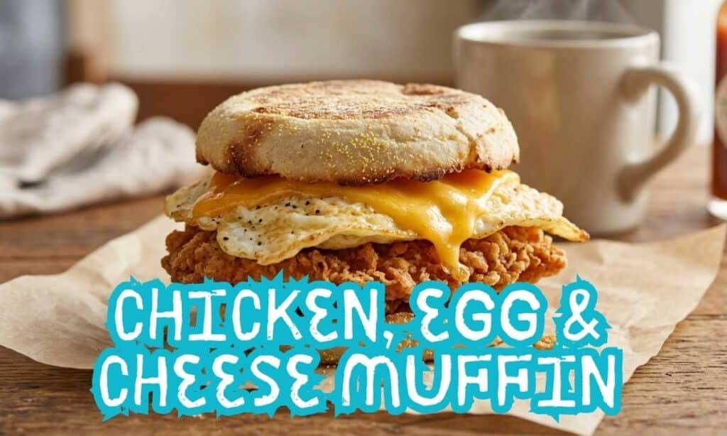 Chicken, Egg & Cheese Muffin