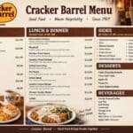 Cracker Barrel Menu